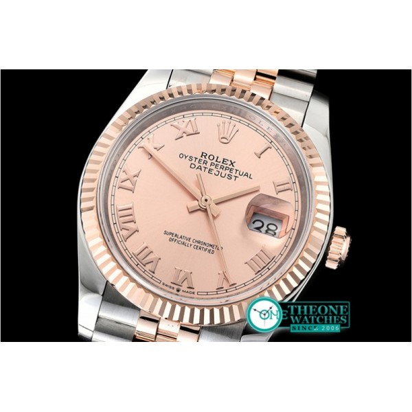 Rolex - DateJust 36mm Jub Flt 904L RG/SS Rose/Rmn GMF A2836