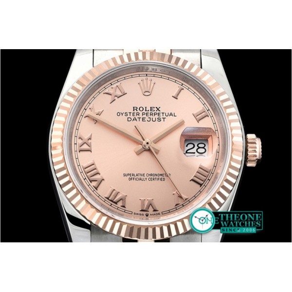 Rolex - DateJust 36mm Jub Flt 904L RG/SS Rose/Rmn GMF A2836