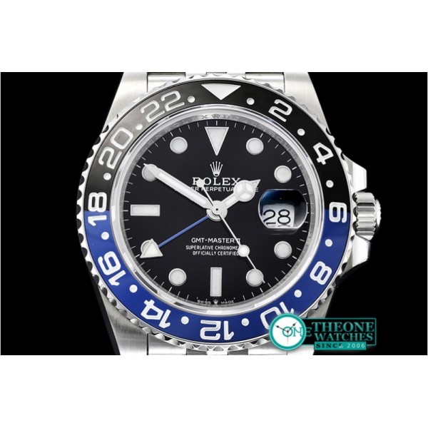 Rolex - GMT Master II 126710BLNR 904L SS/SS Blk GMF A2836