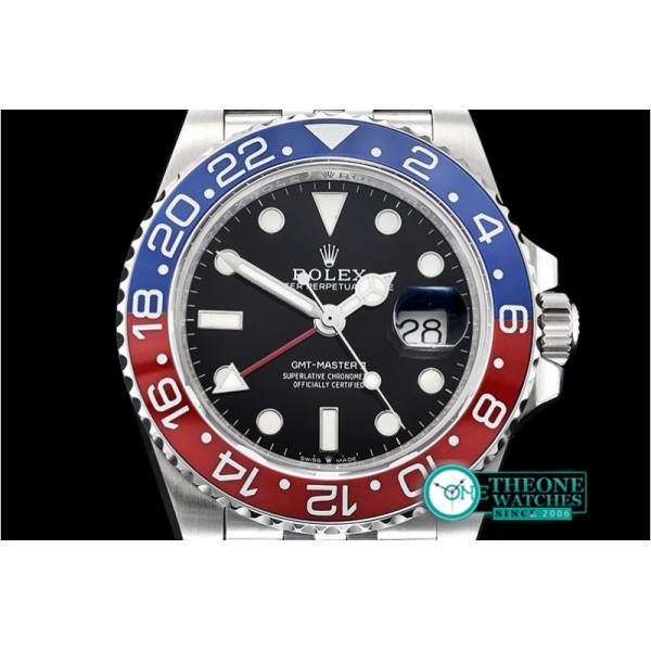 Rolex - GMT Master II 126710 Pepsi 904L SS/SS Blk GMF A2836