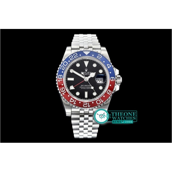 Rolex - GMT Master II 126710 Pepsi 904L SS/SS Blk GMF A2836