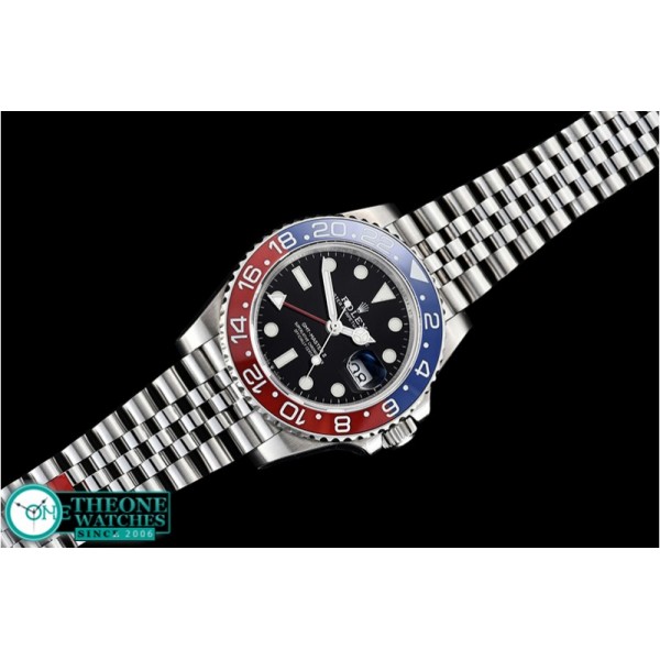 Rolex - GMT Master II 126710 Pepsi 904L SS/SS Blk GMF A2836