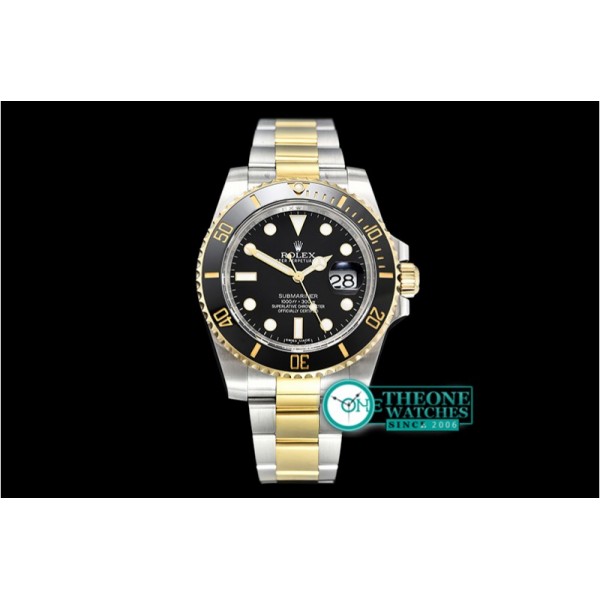 Rolex - Submariner 116613LN 904L YG/SS Black ARF SH3135 V2