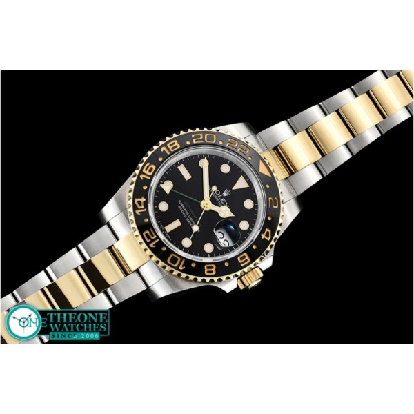 Rolex - GMT Master 2 116713LN 904L YG/SS GMF Asia 2836