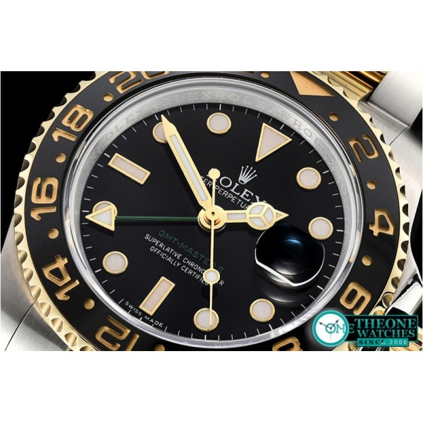 Rolex - GMT Master 2 116713LN 904L YG/SS GMF Asia 2836