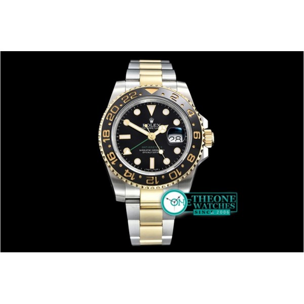 Rolex - GMT Master 2 116713LN 904L YG/SS GMF Asia 2836