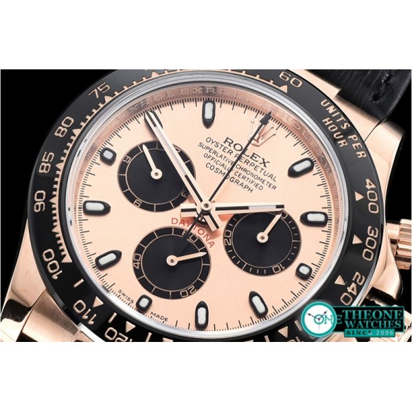 Rolex - Daytona 116515 CER/RG/LE Rose G/Stk OMF A4130 Mod