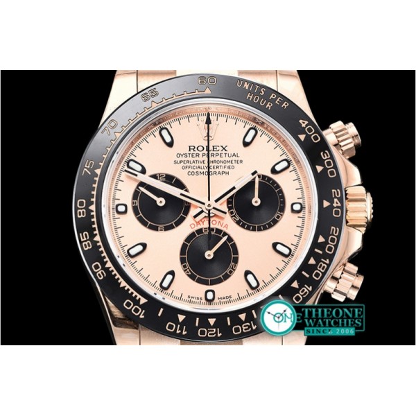 Rolex - Daytona 116515 CER/RG/LE Rose G/Stk OMF A4130 Mod