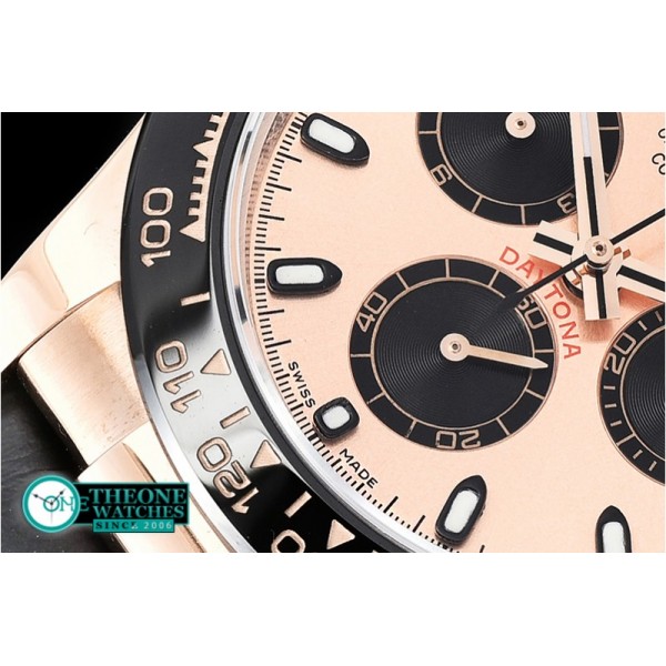 Rolex - Daytona 116515 CER/RG/LE Rose G/Stk OMF A4130 Mod