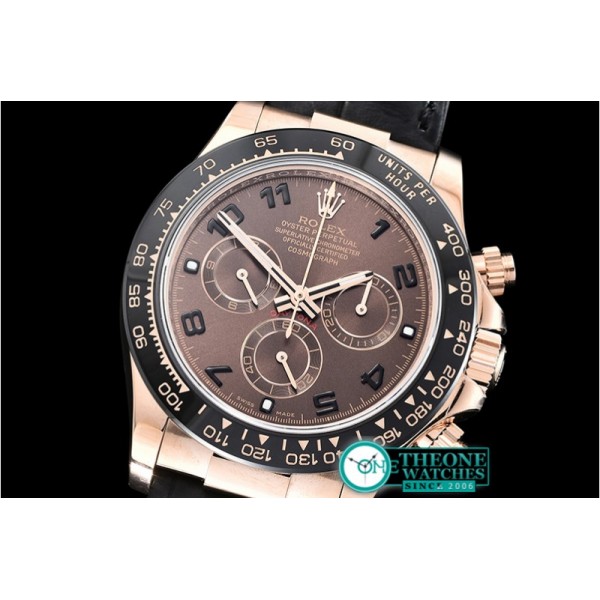 Rolex - Daytona 116515 CER/RG/LE Brwn/Num OMF A4130 Mod