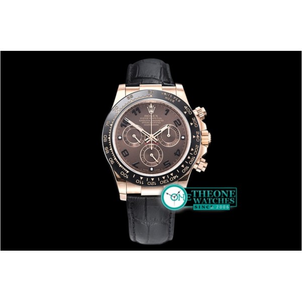 Rolex - Daytona 116515 CER/RG/LE Brwn/Num OMF A4130 Mod