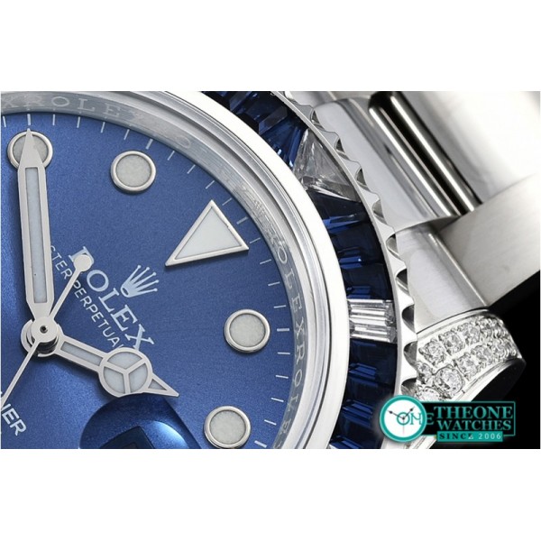 Rolex - Submariner 116619 Blue Diam SS/SS Blue GSF A2836