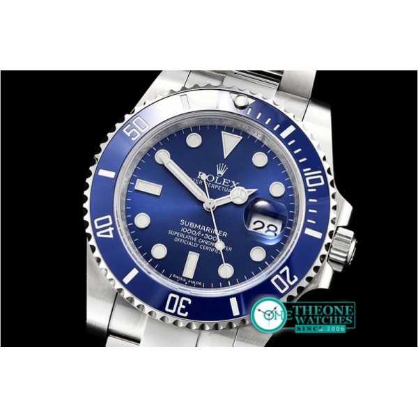 Rolex - Submariner 116619LN SS/SS Blue Noob Asia 2836