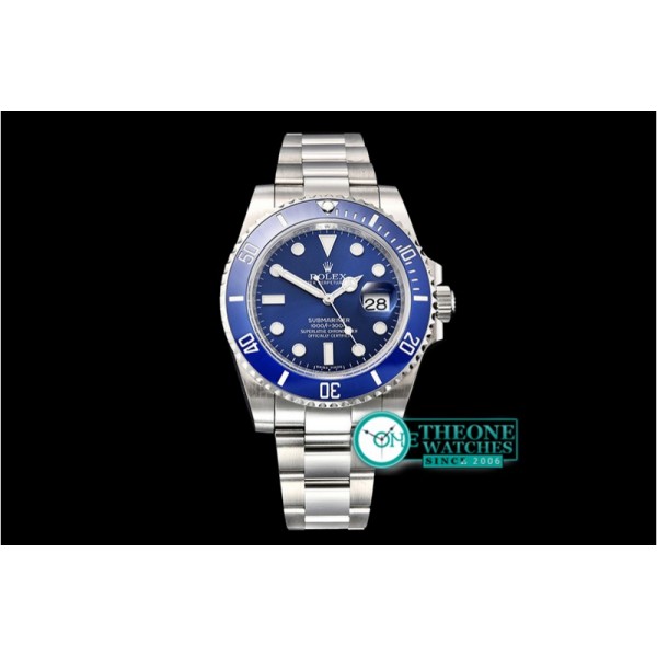 Rolex - Submariner 116619LN SS/SS Blue Noob Asia 2836