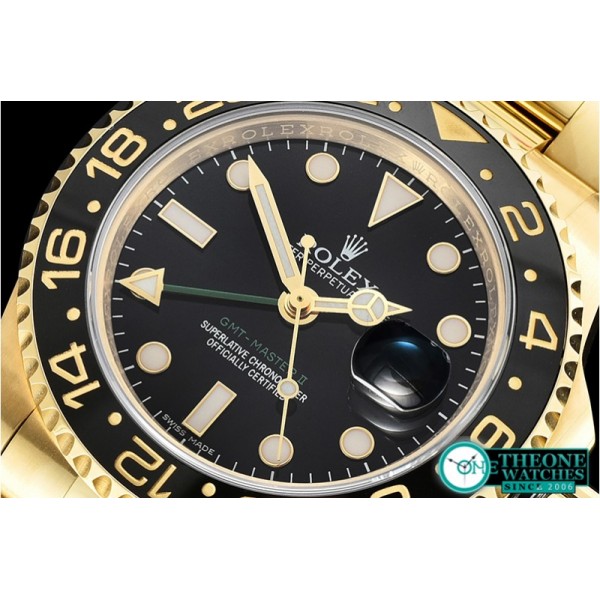 Rolex - GMT Master II Ref.116718LN YG/YG Black EWF A2836