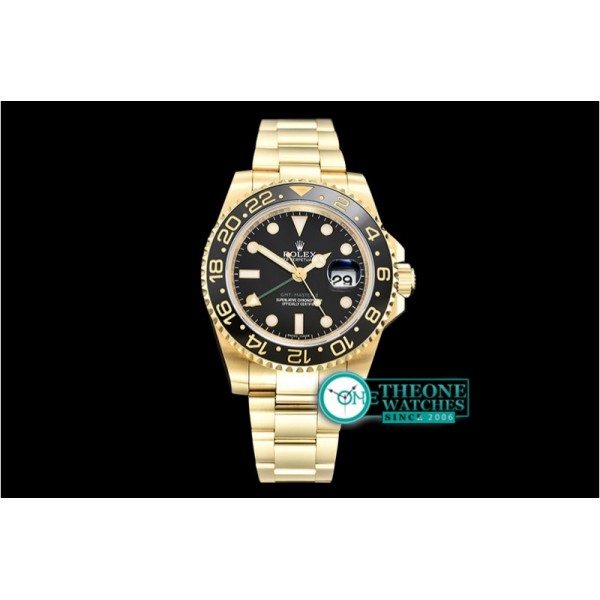 Rolex - GMT Master II Ref.116718LN YG/YG Black EWF A2836