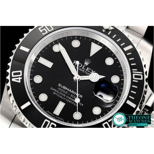 Rolex - Submariner 116610LN 904L SS/SS Black NAIL Asia 3135