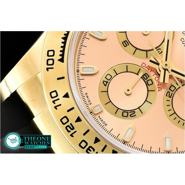 Rolex - Daytona 116508 YG/RU Gold/Stk OMF A4130 Mod