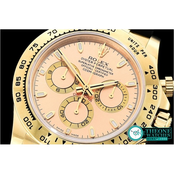 Rolex - Daytona 116508 YG/RU Gold/Stk OMF A4130 Mod