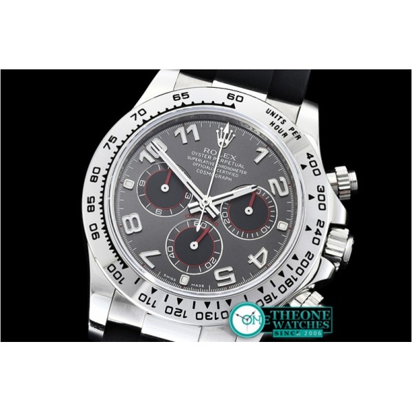 Rolex - Daytona 116509 SS/RU Grey/Num OMF A4130 Mod