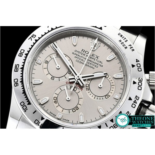 Rolex - Daytona 116509 SS/RU Grey/Stk OMF A4130 Mod