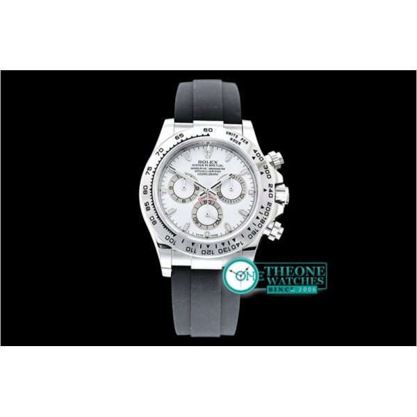 Rolex - Daytona 116509 SS/RU Wht/Stk OMF A4130 Mod