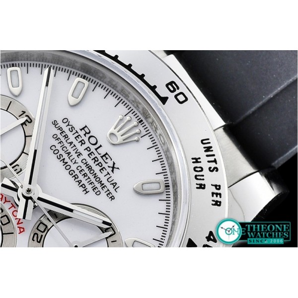 Rolex - Daytona 116509 SS/RU Wht/Stk OMF A4130 Mod