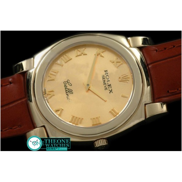 Rolex - Cellini YG/LE Gold Swiss Quartz