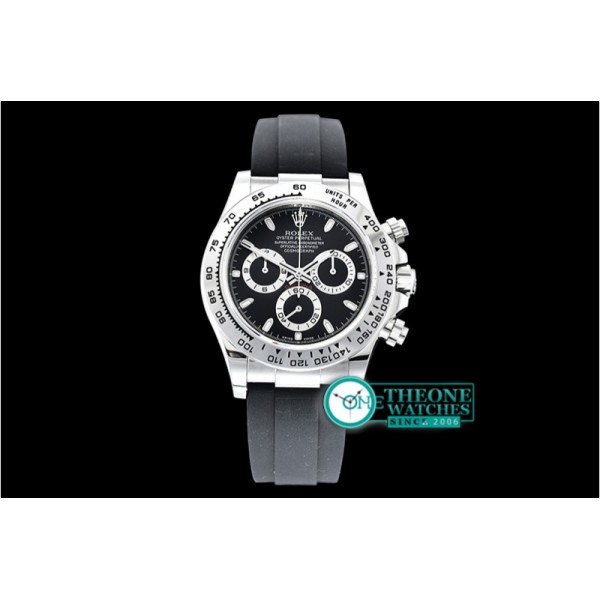 Rolex - Daytona 116509 SS/RU Blk/Stk OMF A4130 Mod