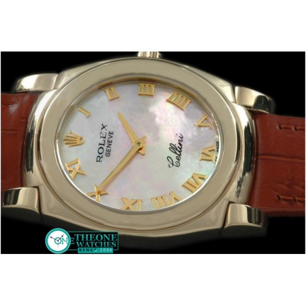 Rolex - Cellini YG/LE MOP Pink Swiss Quartz