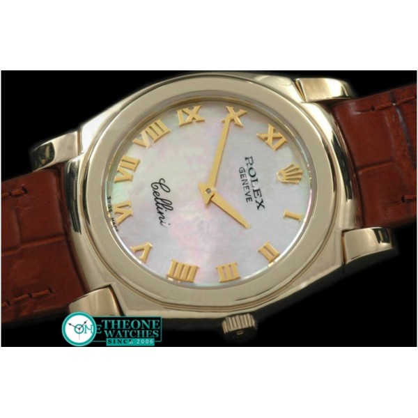 Rolex - Cellini YG/LE MOP Pink Swiss Quartz