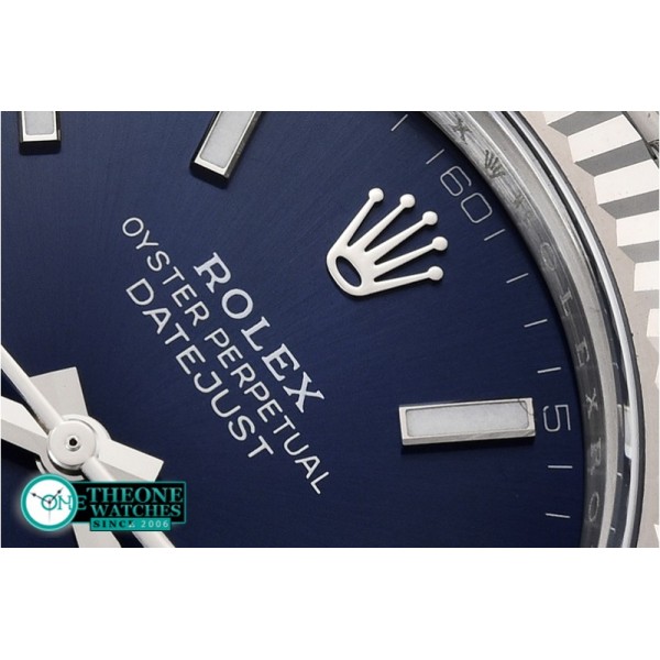 Rolex - DJ2 41mm Jub Flt 904L SS/SS Blue/Stk ARF Asia 2824