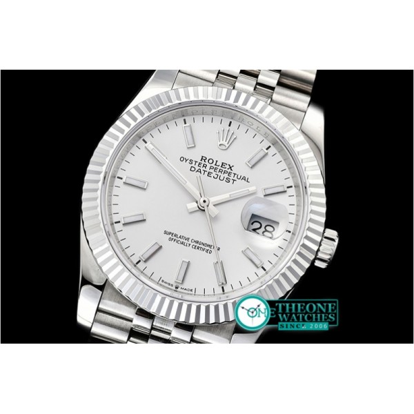 Rolex - DateJust 36mm Jub Flt 904L SS/SS Wht/Stk GMF A2836