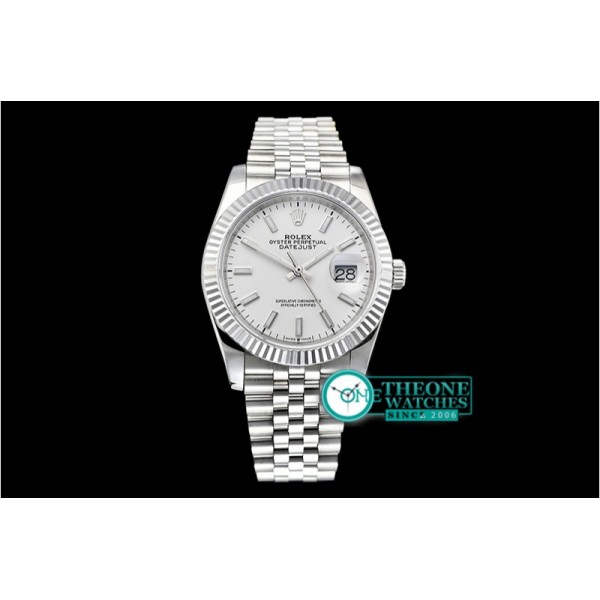 Rolex - DateJust 36mm Jub Flt 904L SS/SS Wht/Stk GMF A2836