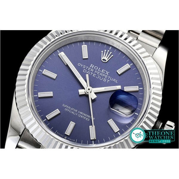 Rolex - DateJust 36mm Jub Flt 904L SS/SS Blue/Stk GMF A2836