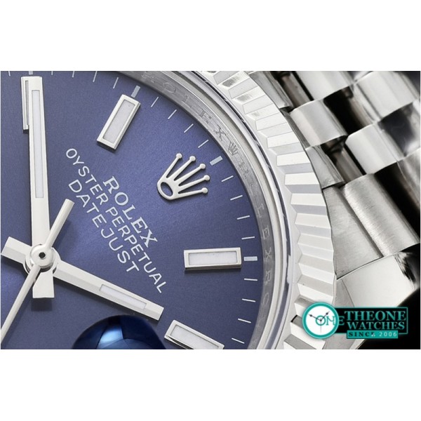 Rolex - DateJust 36mm Jub Flt 904L SS/SS Blue/Stk GMF A2836