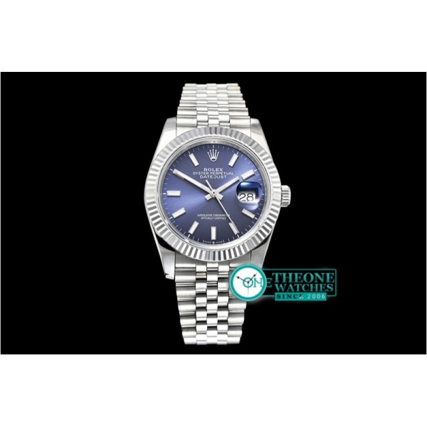 Rolex - DateJust 36mm Jub Flt 904L SS/SS Blue/Stk GMF A2836