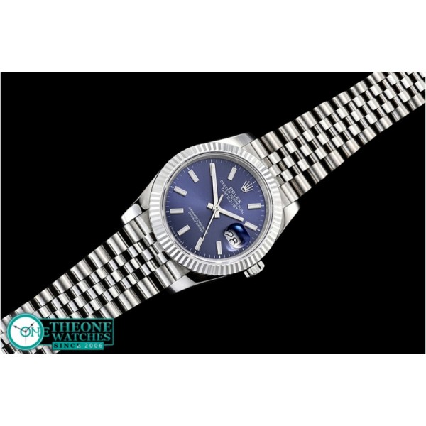 Rolex - DateJust 36mm Jub Flt 904L SS/SS Blue/Stk GMF A2836