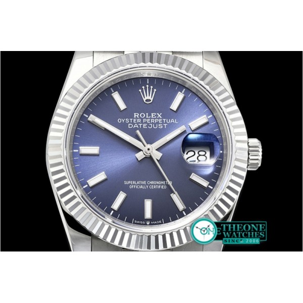 Rolex - DateJust 36mm Jub Flt 904L SS/SS Blue/Stk GMF A2836