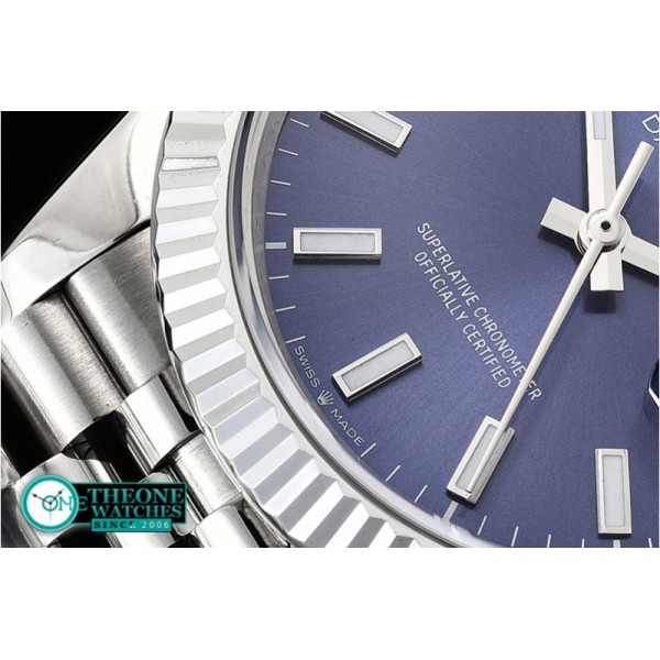 Rolex - DateJust 36mm Jub Flt 904L SS/SS Blue/Stk GMF A2836