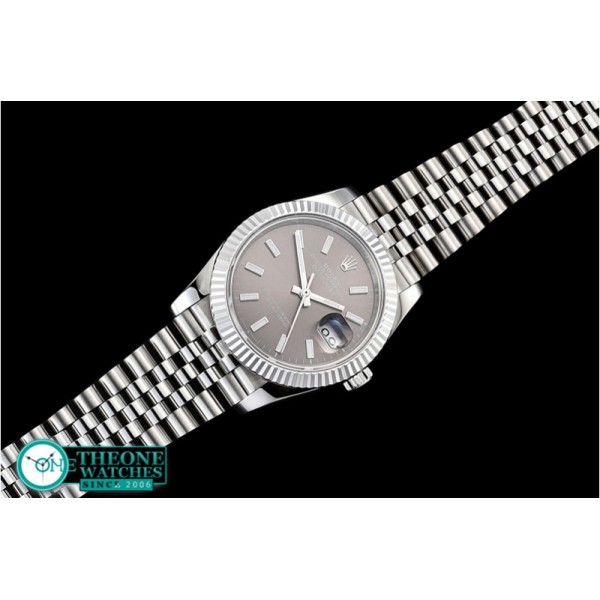 Rolex - DateJust 36mm Jub Flt 904L SS/SS Grey/Stk GMF A2836