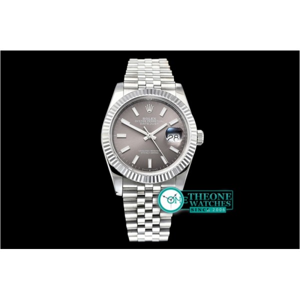 Rolex - DateJust 36mm Jub Flt 904L SS/SS Grey/Stk GMF A2836