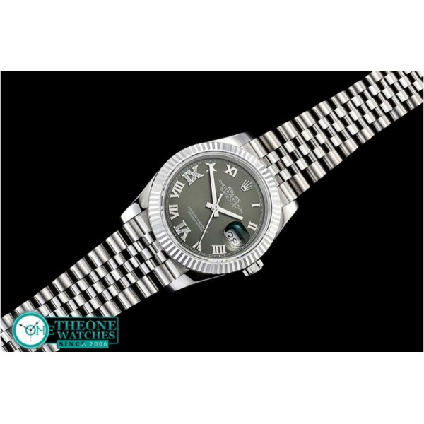 Rolex - DateJust 36mm Jub Flt 904L SS/SS Grn/Rmn GMF A2836