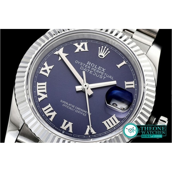 Rolex - DateJust 36mm Jub Flt 904L SS/SS Blue/Rmn GMF A2836