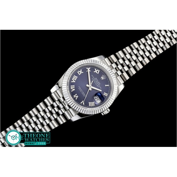 Rolex - DateJust 36mm Jub Flt 904L SS/SS Blue/Rmn GMF A2836