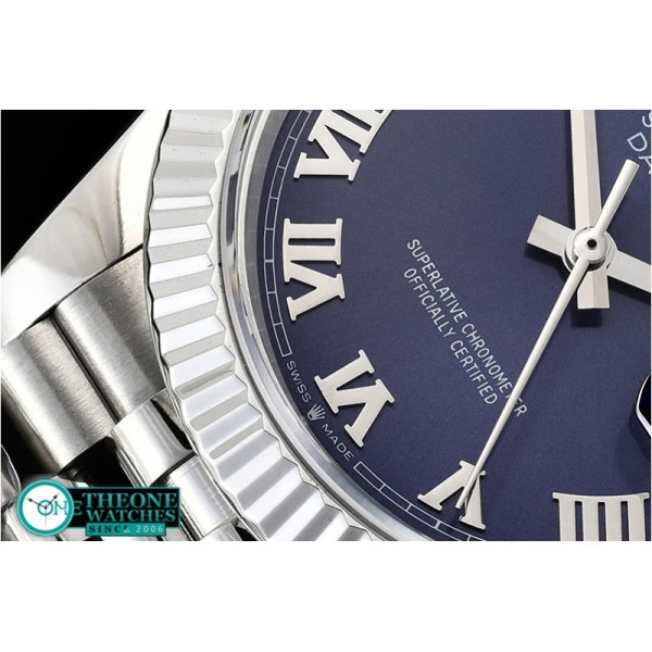 Rolex - DateJust 36mm Jub Flt 904L SS/SS Blue/Rmn GMF A2836