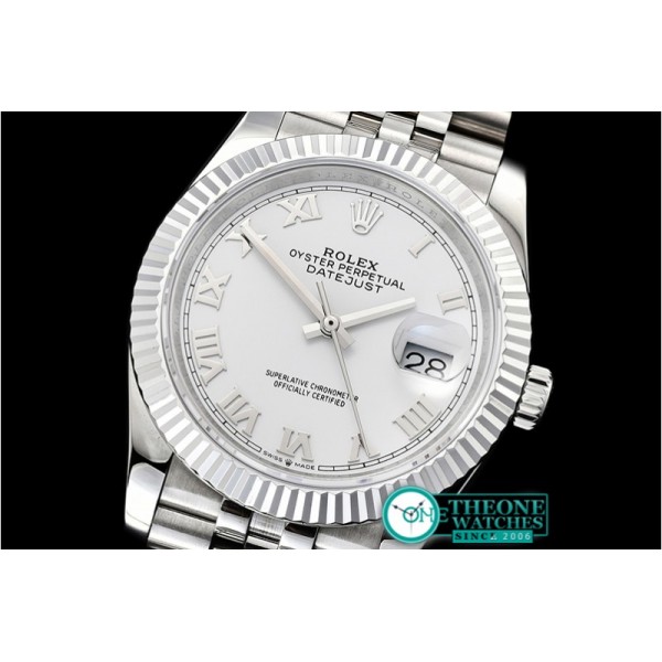 Rolex - DateJust 36mm Jub Flt 904L SS/SS Wht/Rmn GMF A2836