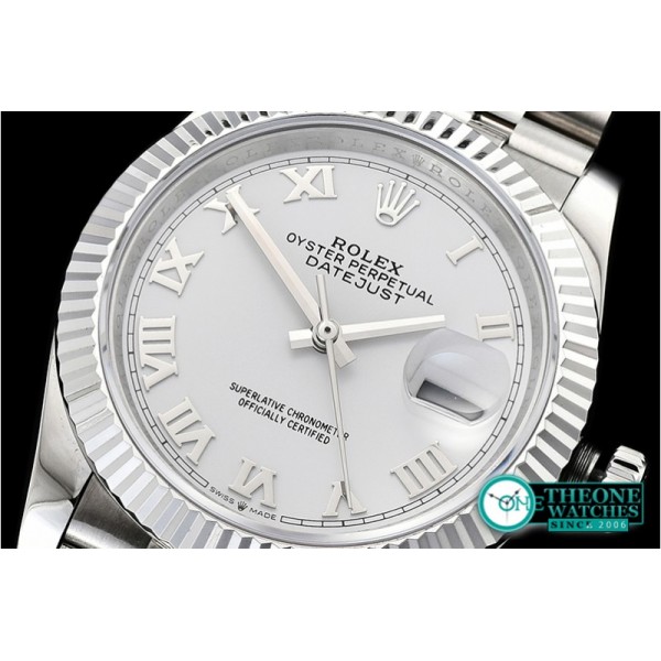 Rolex - DateJust 36mm Jub Flt 904L SS/SS Wht/Rmn GMF A2836