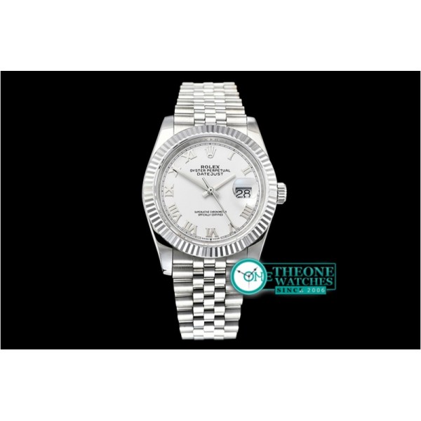 Rolex - DateJust 36mm Jub Flt 904L SS/SS Wht/Rmn GMF A2836