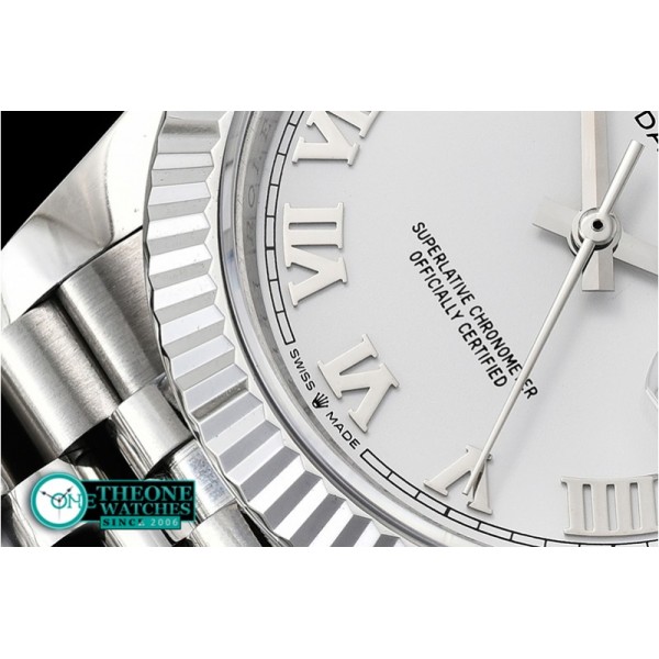 Rolex - DateJust 36mm Jub Flt 904L SS/SS Wht/Rmn GMF A2836